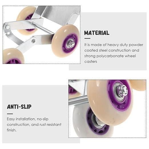 Motorcycle Puncture Moving Stand | Bike Puncture Wheel Dolly