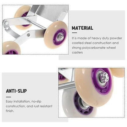 Motorcycle Puncture Moving Stand | Bike Puncture Wheel Dolly