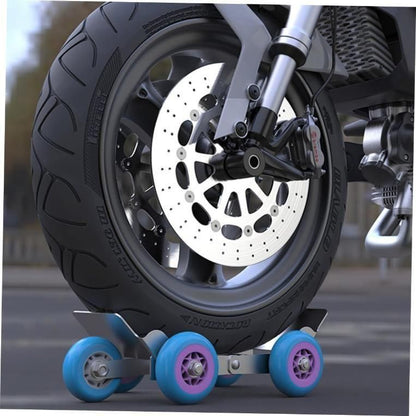 Motorcycle Puncture Moving Stand | Bike Puncture Wheel Dolly