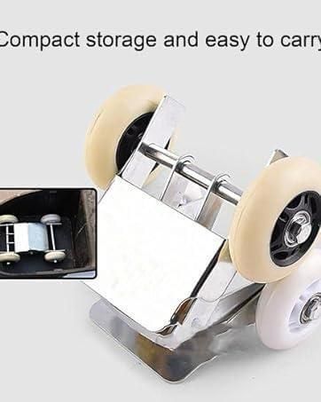 Motorcycle Puncture Moving Stand | Bike Puncture Wheel Dolly